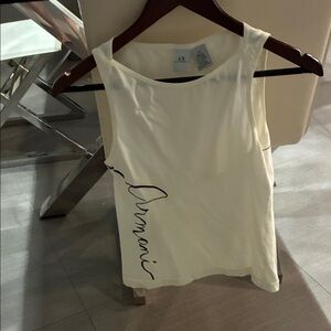 Giorgio Armani Women's White Tank Top